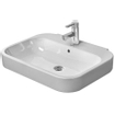 Duravit Happy d.2 wastafel 60x47.5cm 1 kraangat met overloop wit SW54254