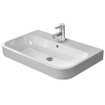 Duravit Happy d.2 wastafel 80x50.5cm 1 kraangat met overloop wit SW54304