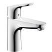 Hansgrohe Focus E2 wastafelkraan inclusief ComfortZone 100 met waste chroom 0605543