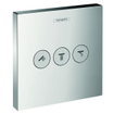 Hansgrohe ShowerSelect afbouwdeel voor inbouwstopkraan met 3 stopfuncties chroom 0452222