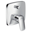 Hansgrohe Logis afbouwdeel voor inbouw badkraan met omstel voor I box universeel inbouwdeel chroom 0605672