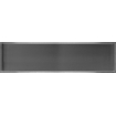 Looox BoX nis - 120x30cm - inbouw - rvs geborsteld GA63612