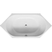 Duravit D Code bad acryl zeshoekig 190x90x40cm wit 0297524