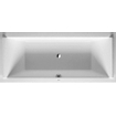 Duravit Starck slimline bad rechthoek 180x80cm duo wit 0297576