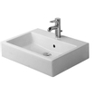 Duravit Vero opbouwwastafel 60x47cm onderzijde geslepen met geglazuurde achterkant 1 kraangat en overloop wit 0290488