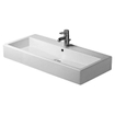 Duravit Vero wastafel onderzijde geslepen 100x47cm met kraangat en overloop wit 0290116