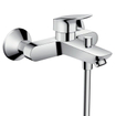 Hansgrohe Logis badkraan met omstel en koppelingen chroom 0605671