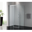 Royal Plaza Sway zijwand voor schuifdeur 100x200cm met zilver glans en helder glas clean SW158647