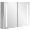 Villeroy & Boch My view spiegelkast 80x75 cm. 2 deuren en led verlichting 1024980