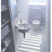 Duravit Architec wastafel 57,5x52 cm. 1x kraagat links wit 0297828