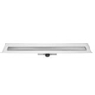 Easy Drain Compact 30 FF zero douchegoot enkele plaat met zijuitloop 6x90cm RVS TWEEDEKANS OUT12519