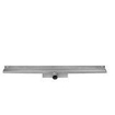 Easy Drain Compact 30 wall zero douchegoot 6x120cm enkele plaat met zijuitloop RVS 2302653