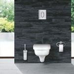 Grohe Arena cosmopolitan S-size drukplaat nickel geborsteld TWEEDEKANS OUT8764