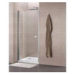 Royal plaza Hendra draaideur 100x195 cm mat zwart-helder clean SW395420