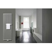 Vasco Arche VVR designradiator met vertikale buizen en handdoekbeugel rechts 1800x470mm 1050 watt wit 7243119