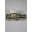 Heimeier V exact radiatorafsluiter recht dt 15 1/2 vernikkeld GA21551