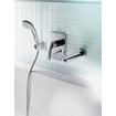 Hansa Hansabasicjet glijstangset compleet met handdouche-1 65cm chroom SW94228