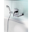 Hansa Hansabasicjet handdouche met 1 straal Ø9.5cm chroom SW94224