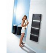 Vasco Zana Bad designradiator horizontaal 984x600mm 788W aansluiting 1188 antraciet (M301) SW87070