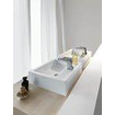 Laufen Living City wastafel 100x46x15.5cm zonder kraangat met overloop keramiek wit 0081297