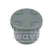 Wavin PVC lijm einddop met schroefdeksel in hulpstuk 90mm SW86909