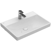 Villeroy en boch Avento meubelwastafel 60x47cm 1 kraangat zonder overloop ceramic+ wit SW59864
