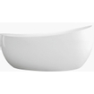 Villeroy & Boch Aveo bad 190x95cm quaryl ovaal met paneel en afvoer wit 0949976