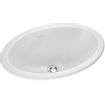 Villeroy en Boch Loop en Friends inbouwwastafel 50x35.5cm met overloop ceramic+ wit 0109043