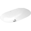 Villeroy & Boch O.novo onderbouwwastafel 65x35cm met overloop zonder kraangatbank wit 0124154