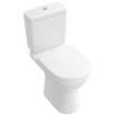 Villeroy & Boch O.novo duoblokreservoir + binnenwerk met zij en achteraansluiting wit SW76233