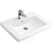 Villeroy en Boch Subway 2.0 meubelwastafel 65x47cm 1 kraangat met overloop wit 1024097