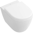 Villeroy & Boch Subway 2.0 closetzitting - compact - met deksel - wit Alpin OUTLETSTORE STORE35237