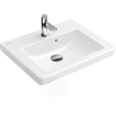 Villeroy en Boch Subway 2.0 fontein 50x40cm 1 kraangat met overloop wit 1024199