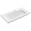 Villeroy en Boch Venticello meubelwastafel met wasbak midden zonder kraangat 100x50cm met overloop wit 1025124