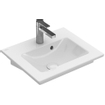 Villeroy & Boch Venticello fontein met 1 kraangat 50x42cm met overloop wit 1025160