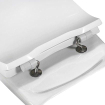 Pressalit Objecta d pro polygiene closetzitting met deksel wit SW96642