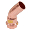 Viega Profipress G Bocht SC 12mm 45 graden pers x spie koper 7541621