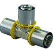 Uponor gas pers T stuk 25mm 7470576