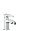 Hansgrohe Metropol bidetkraan 100 met push open waste chroom SW99758