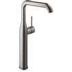 GROHE Essence New Wastafelkraan Opbouw - uitloop 17.9cm - XL-size hoge draaibare uitloop - EcoJoy - brushed hard graphite SW98761