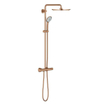 GROHE Euphoria XXL Regendoucheset Opbouw - hoofddouche 31cm - handdouche rond - brushed warm sunset SW98859