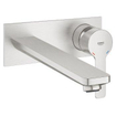 GROHE Lineare New waterbesparende afbouwdeel inbouw wandkraan L-size met uitloop 20.7cm supersteel SW97546