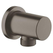 GROHE Rainshower Wandaansluitbocht - ronde rozet - brushed hard graphite SW98901