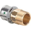Viega Pexfit sok-overgang brons bu.dr. 32mmx1 1/4" 7542112
