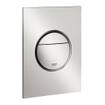 GROHE Nova cosmopolitan 2-knops S-size bedieningsplaat supersteel SW107649
