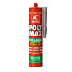 Griffon Poly max ms lijm afdichtingskit 290 ml. grijs GA55340