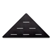 Looox corner shelf hoekplanchet - 30x22cm - zwart mat SW106131