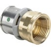 Viega Pexfit sok-overgang brons bi.dr. 40mmx1 1/4" 7542117
