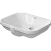 Duravit D Code onderbouwwastafel 56x40cm zonder kraangat met overloop wit 0315223