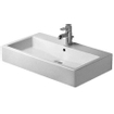 Duravit Vero wastafel 70x47cm met kraangat en overloop met wondergliss wit 0305343